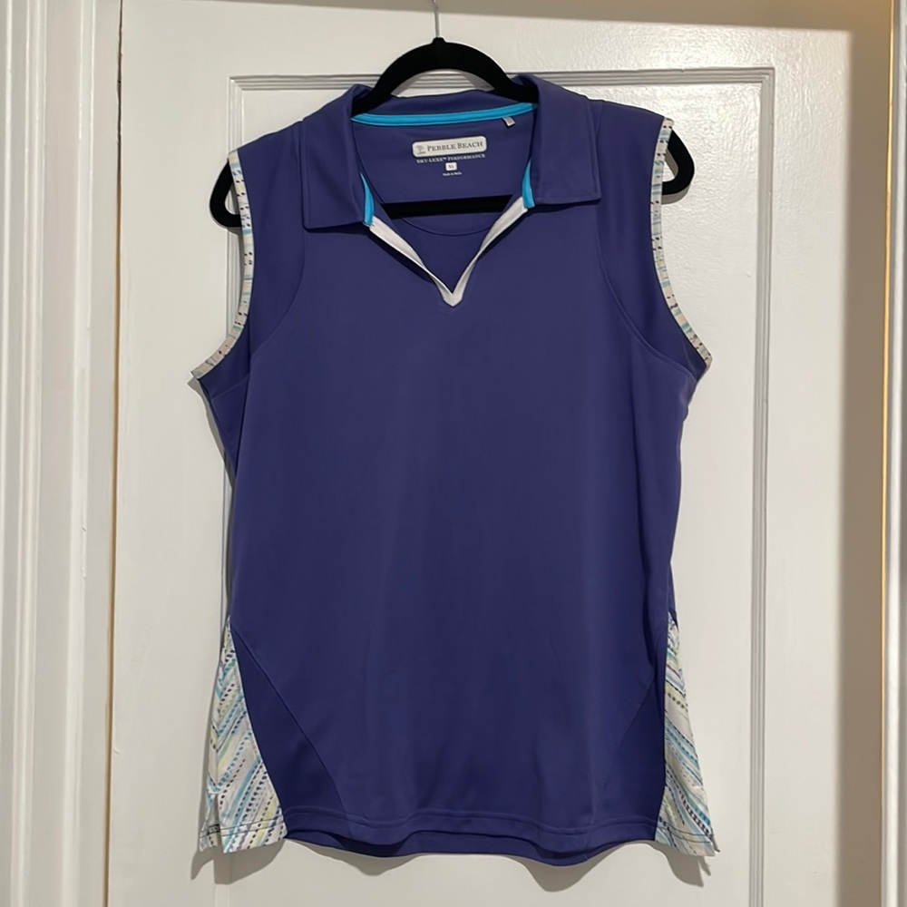 Pebble Beach Dry Luxe Performance Sleeveless Golf